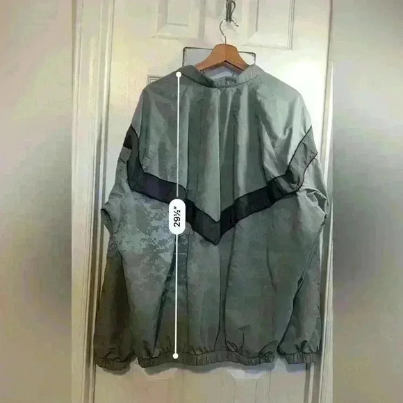 US Army JWOD Skilcraft Jacket Windbreaker Size Unknown - Measures Size Large /XL - Picture 9 of 11